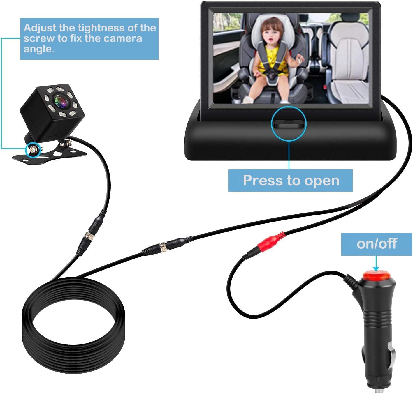 SafeView (Car Baby Cam) Buy 2 Get 1 FREE