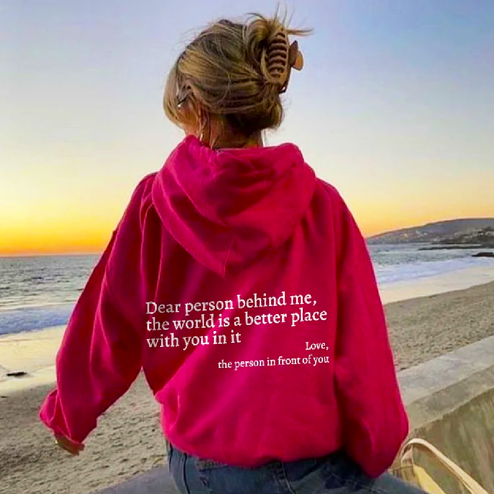 FxshionHQ ® Dear Person Behind Me... (Unisex Hoodie)